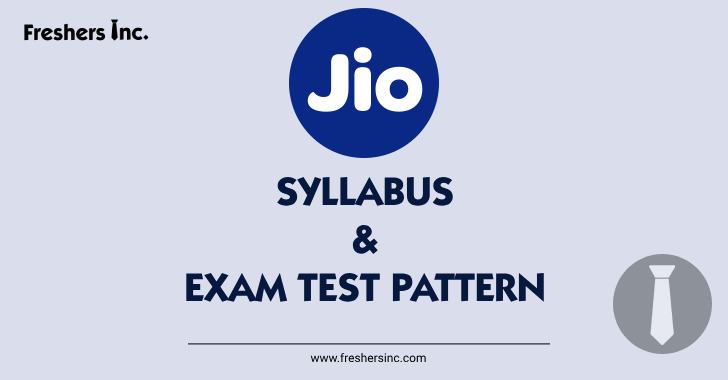 Reliance Jio Syllabus