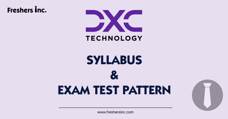 DXC Technology Syllabus