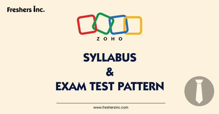 Zoho Syllabus